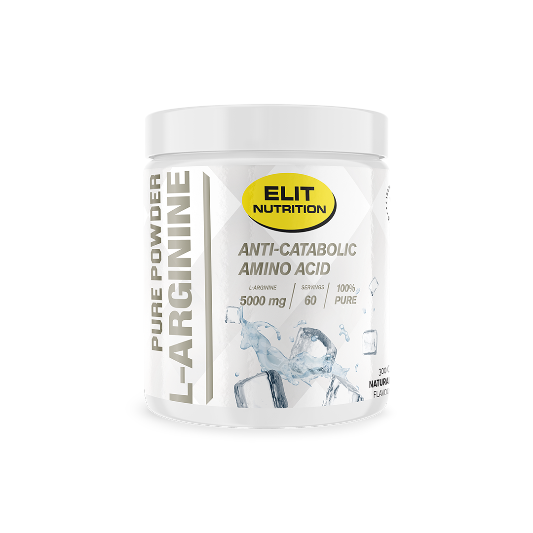 Elit L-Arginine 300g: Frbttra Blodcirkulation & Muskelpump Elit L-Arginine 300g: Frbttra Blodcirkulation & Muskelpump
