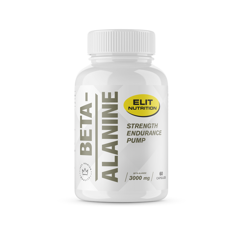 Elit Beta-Alanine, 60 kapslar