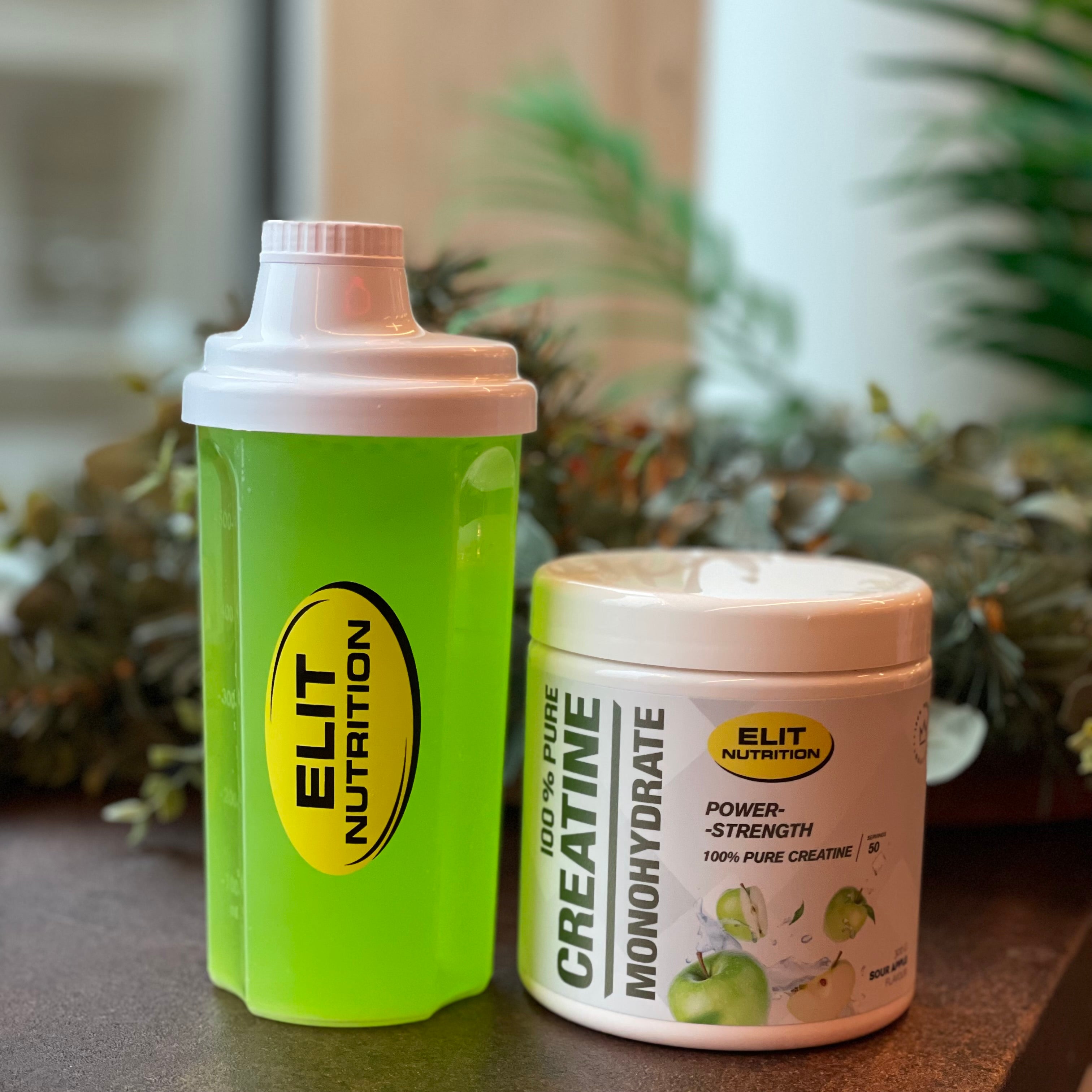 Creatine monohydrate, ELIT - 100% Pure, 300g - Sour Apple