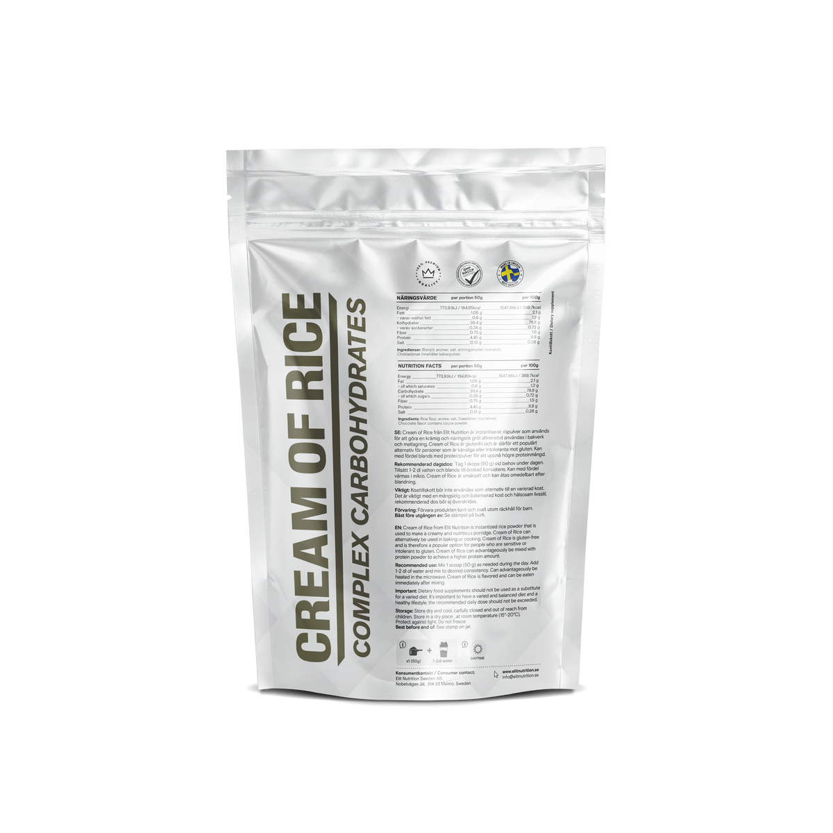 CREAM OF RICE, 1000g, Choklad
