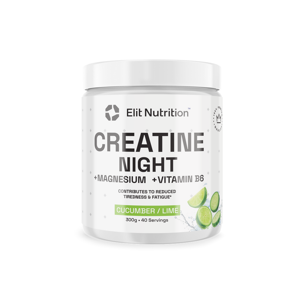 Creatine Night + Magnesium + Vitamin B6 – Cucumber/Lime