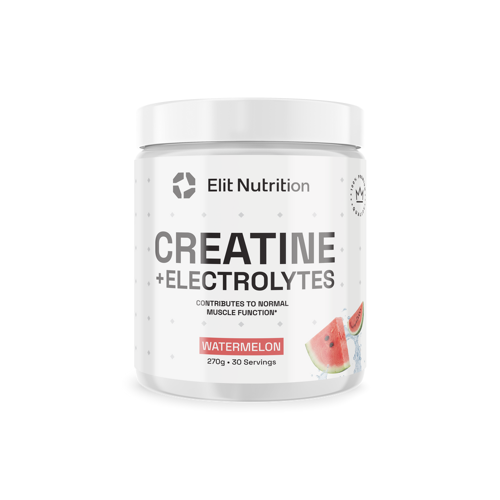 Kreatin + Elektrolyter, 270 g - Vattenmelon