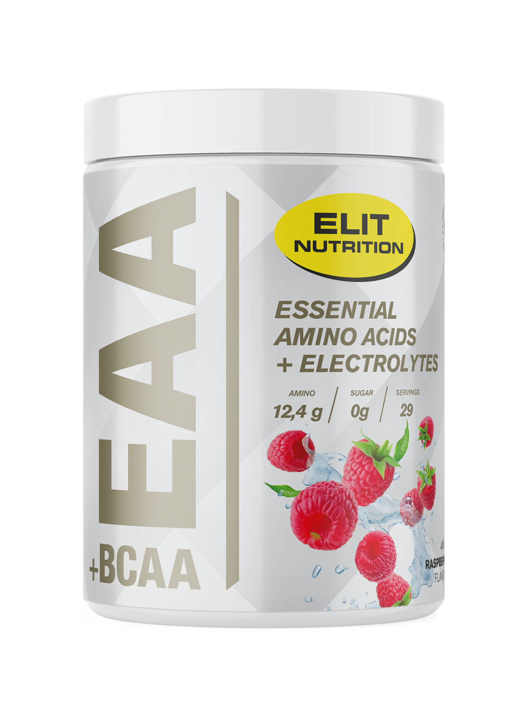 EAA + BCAA med Elektrolyter, 400g - Raspberry