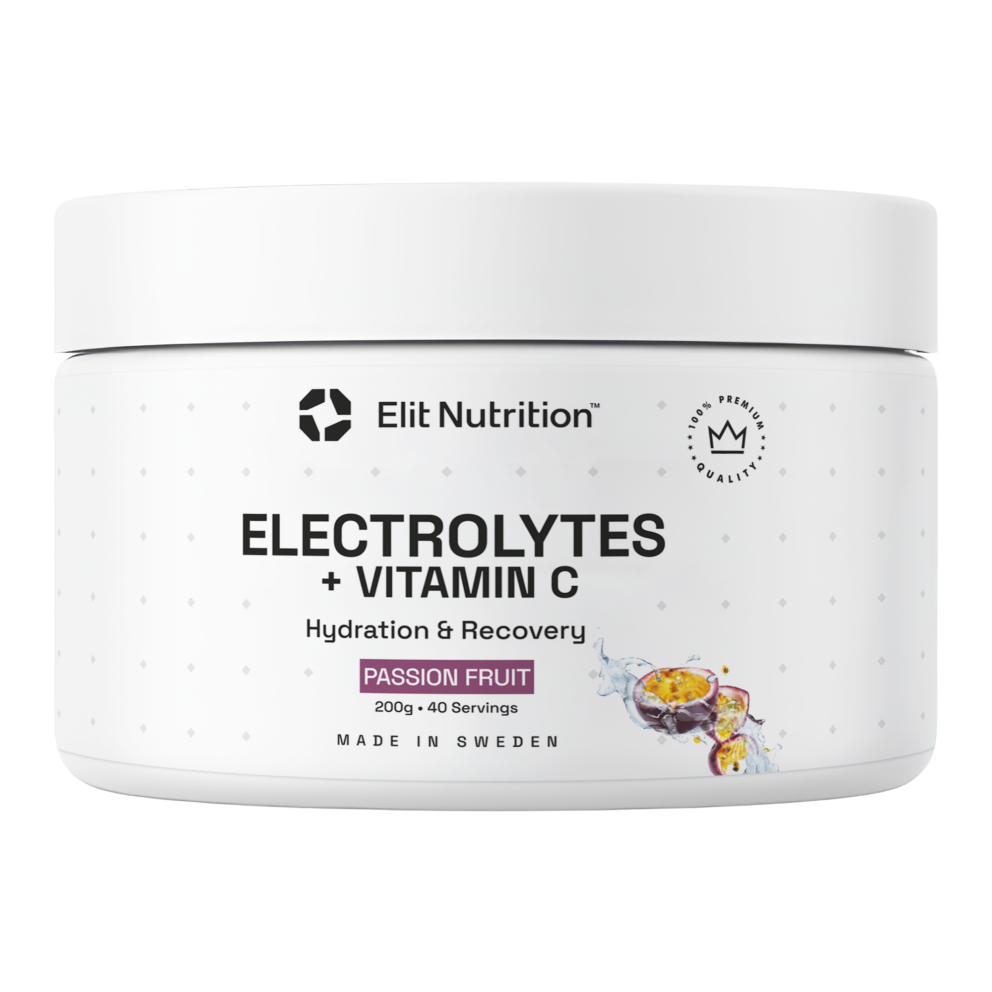 Electrolytes + Vitamin C – Passion Fruit