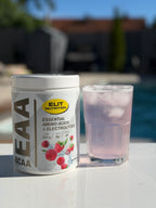 EAA + BCAA med Elektrolyter, 400g - Raspberry