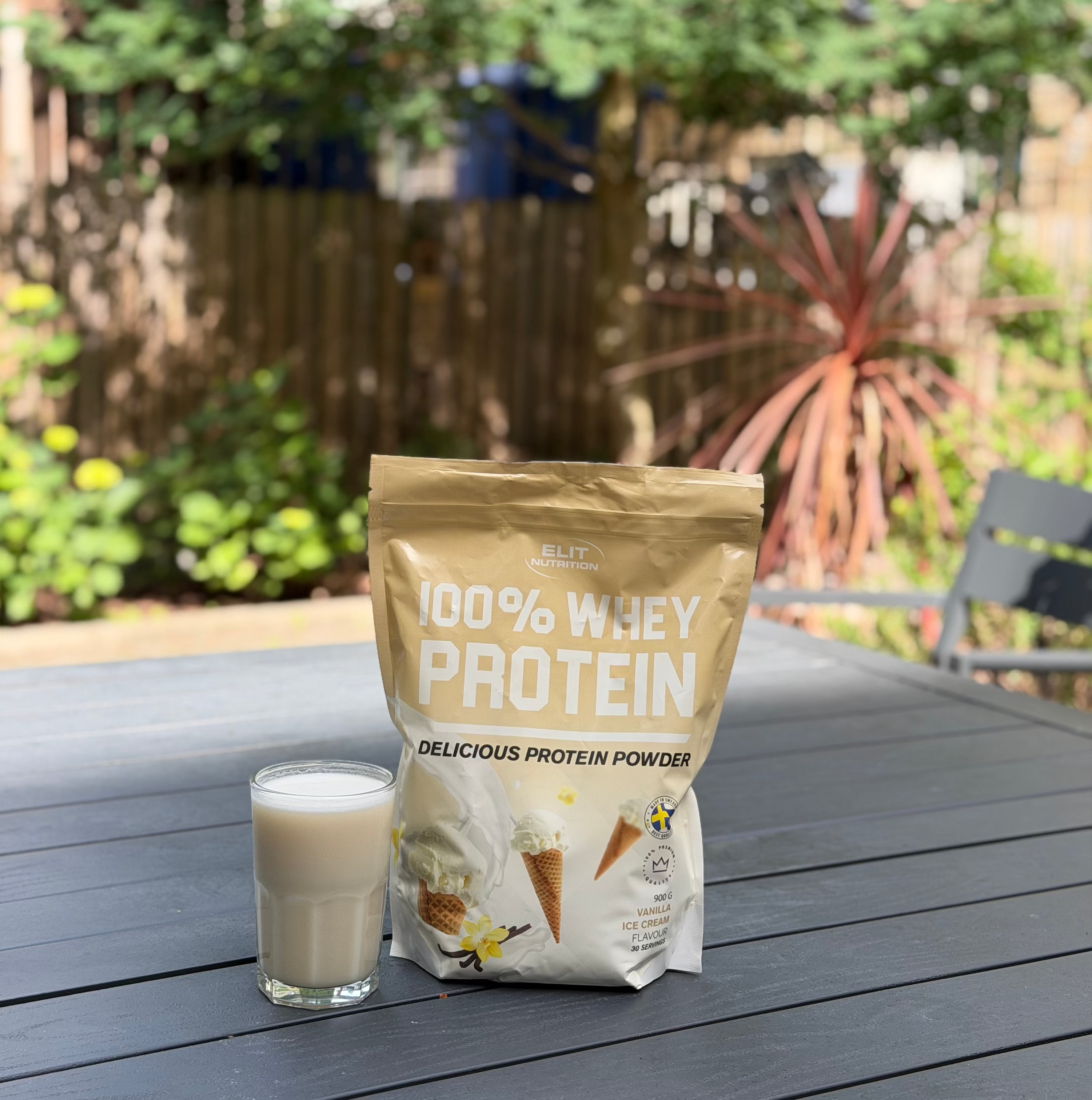 100% Whey - Vanilla Ice Cream, 900g