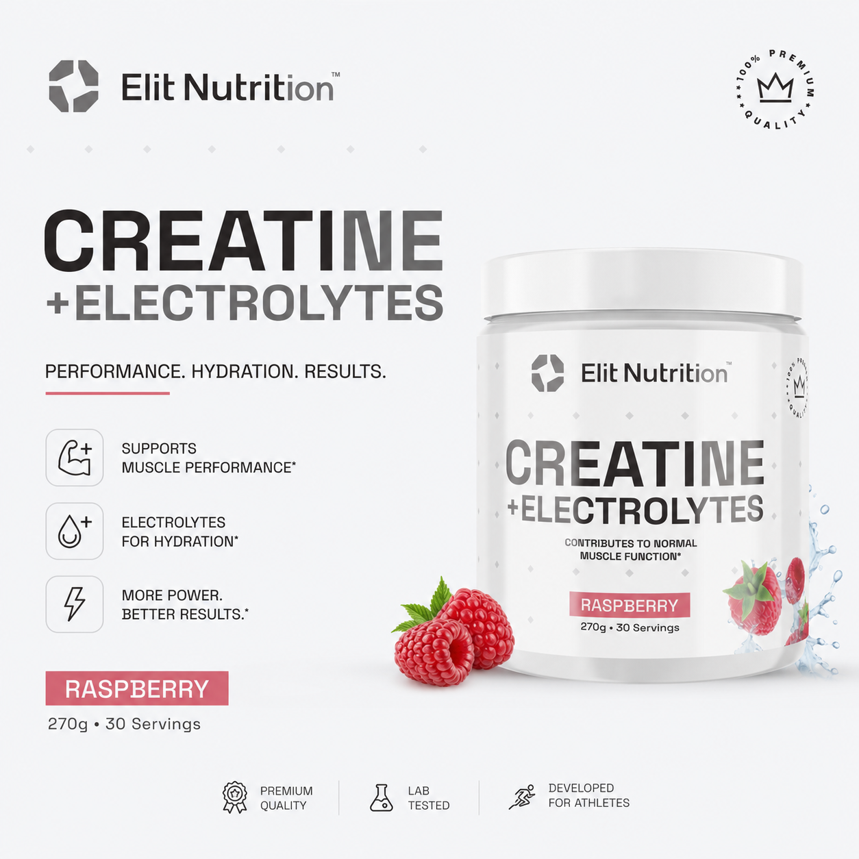 Creatine + Collagen Peptides – Vattenmelon