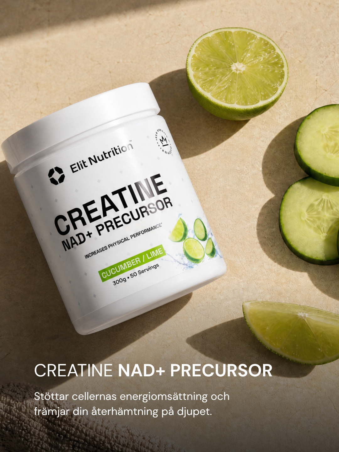 Creatine NAD+ Precursor - Cucumber / Lime