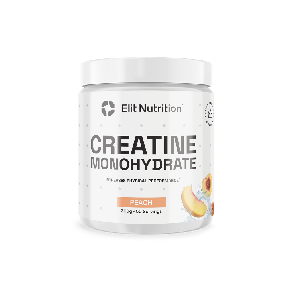 Kreatin monohydrat, ELIT - 100% Pure, 300g - Peach