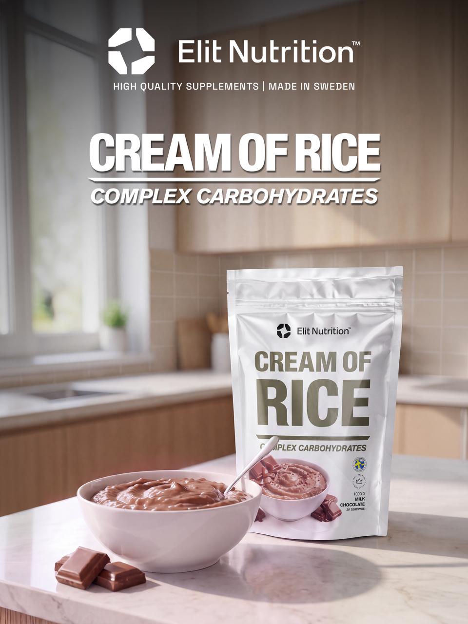 CREAM OF RICE, 1000g, Choklad