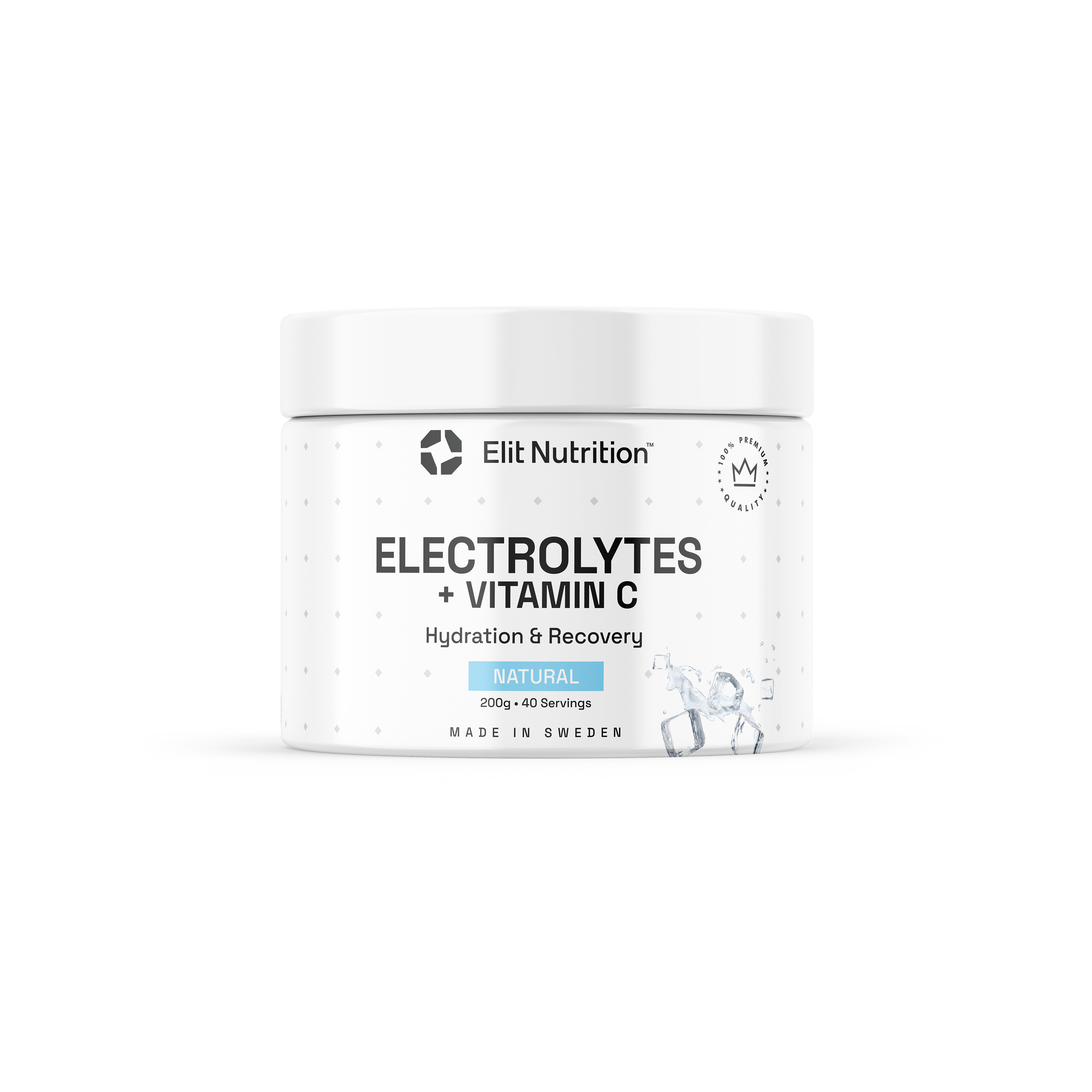 Electrolytes + Vitamin C – Naturell utan smak