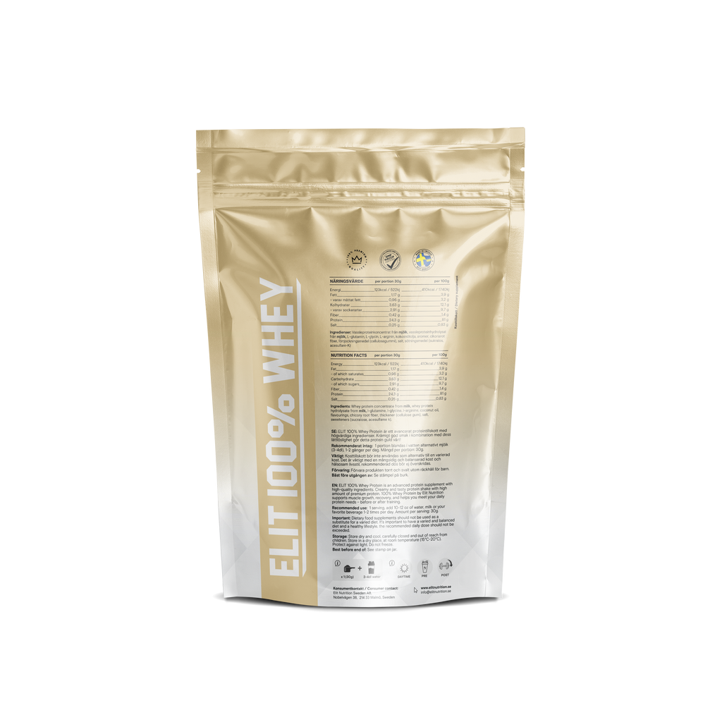 100% Whey - Vanilla Ice Cream, 900g