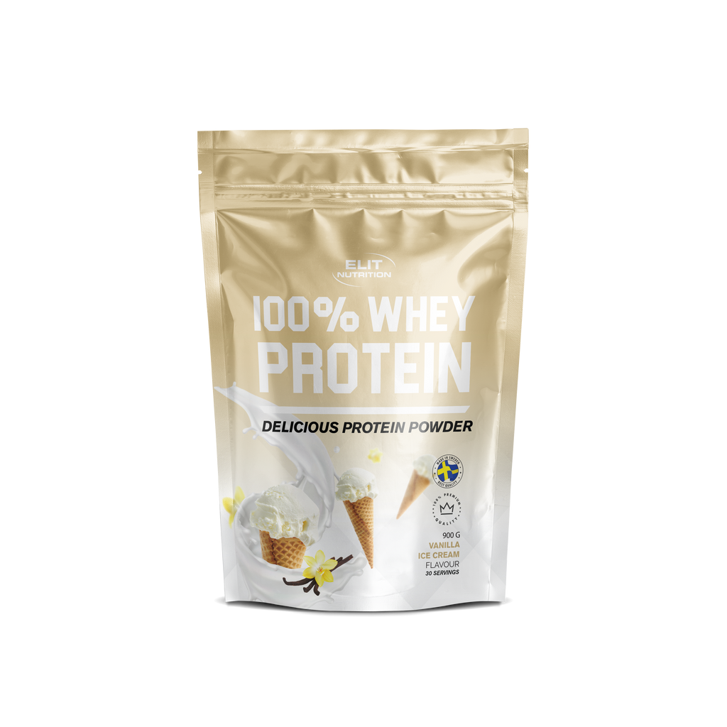 100% Whey - Vanilla Ice Cream, 900g