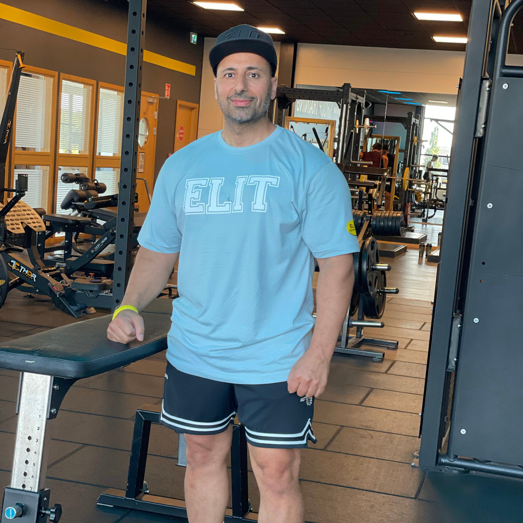 Elit T-shirt - 10 -  Ljusblå