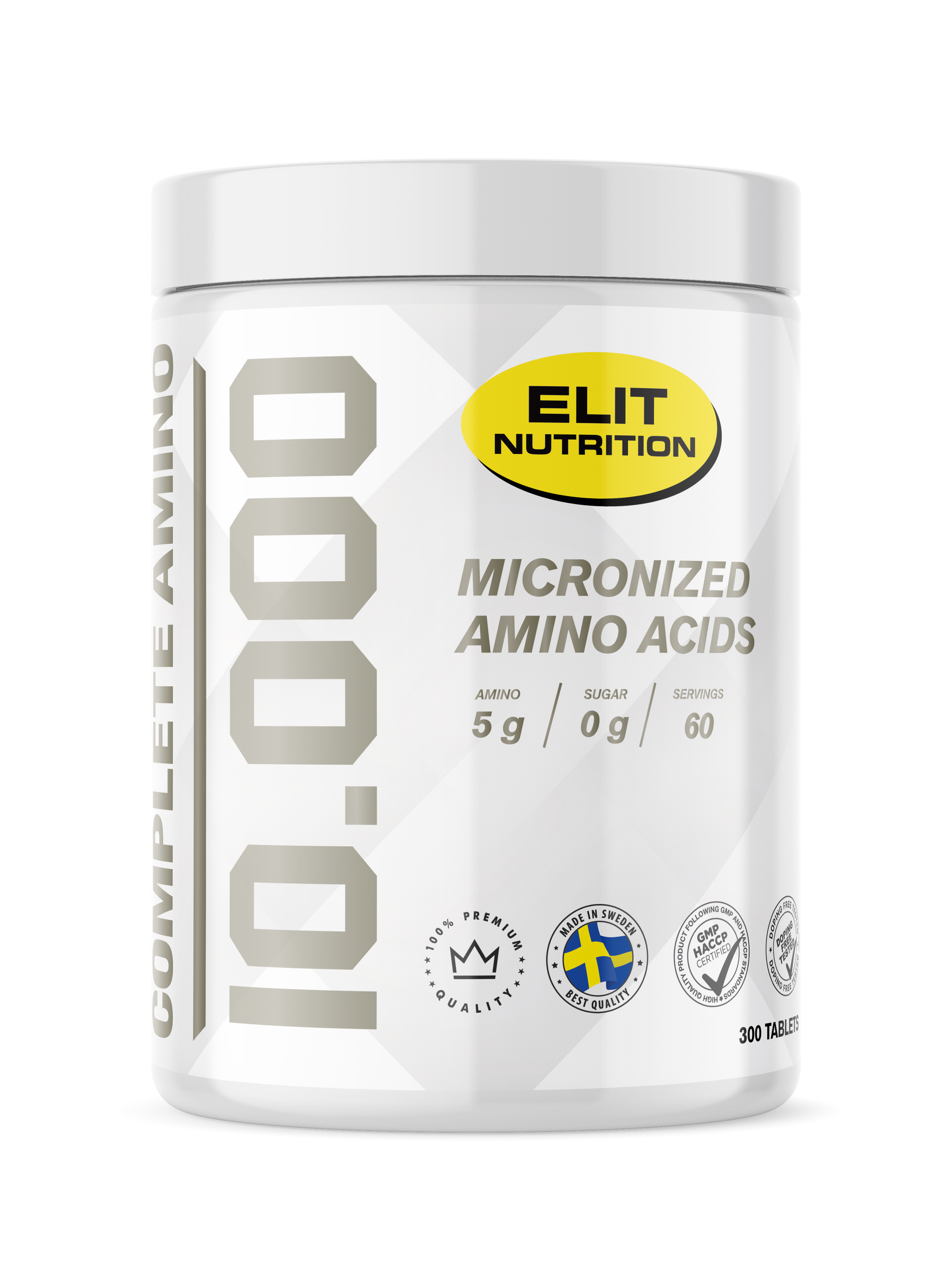 ELIT COMPLETE AMINO 10.000, 300 tabletter