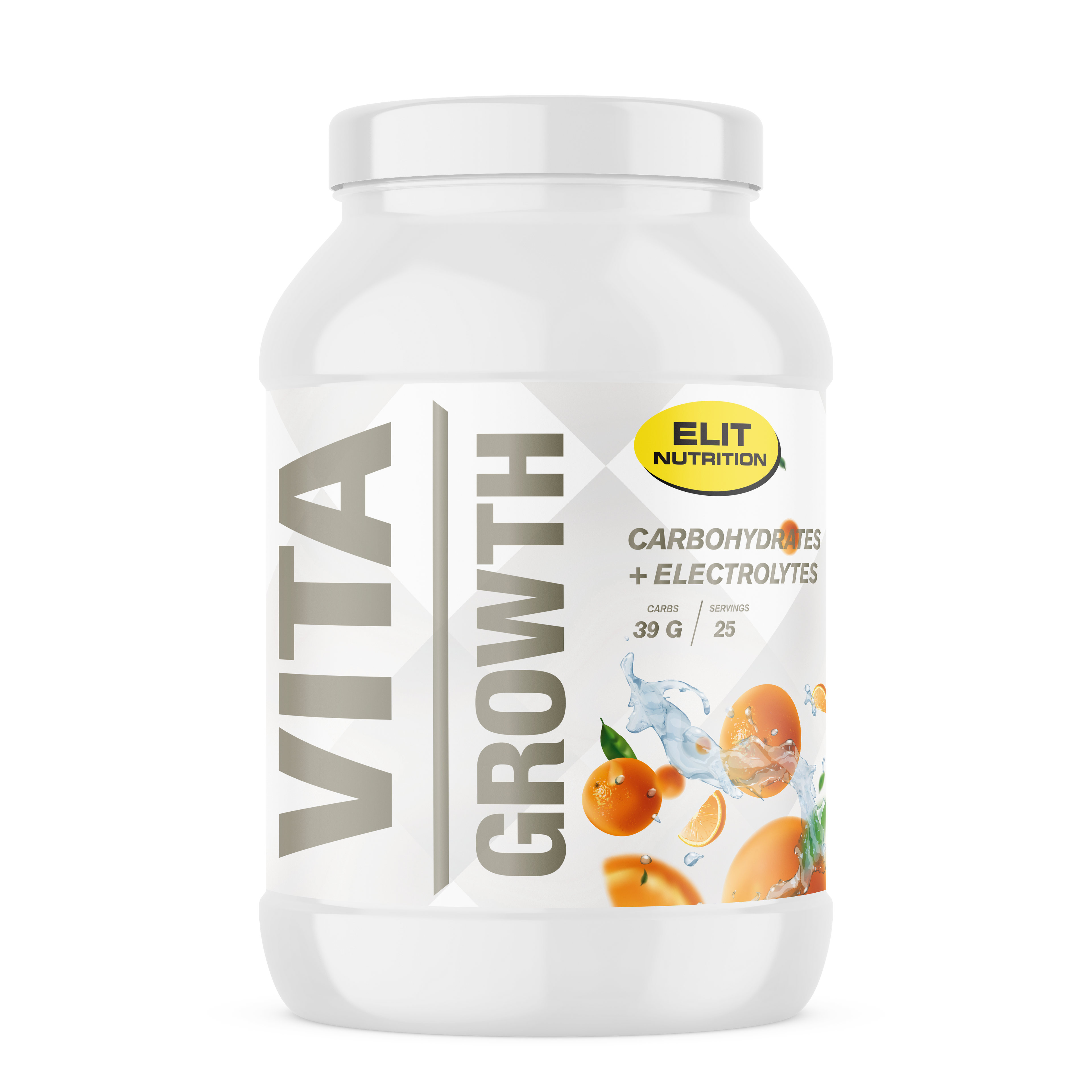 VITA GROWTH - Sports drink, 1000g - Orange